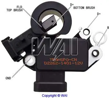 Generatorregler 12 V WAI D2262 Bild Generatorregler 12 V WAI D2262