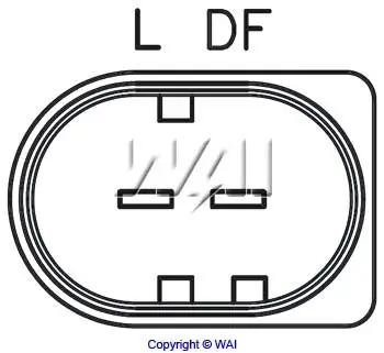 Generatorregler 12 V WAI IB247 Bild Generatorregler 12 V WAI IB247