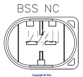 Generatorregler 12 V WAI IB6024 Bild Generatorregler 12 V WAI IB6024