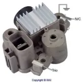 Generatorregler 12 V WAI IY028