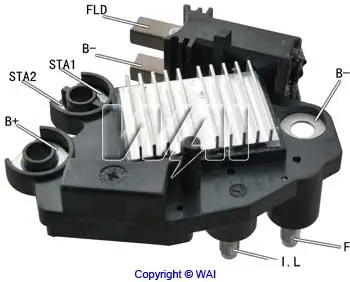 Generatorregler 12 V WAI M562 Bild Generatorregler 12 V WAI M562