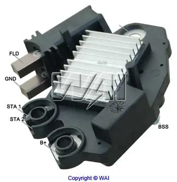 Generatorregler 12 V WAI M575 Bild Generatorregler 12 V WAI M575