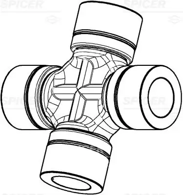 Gelenk, Gelenkwelle SPICER U-10076-00