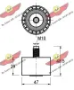 Umlenk-/Führungsrolle, Zahnriemen AUTOKIT 03.729 Bild Umlenk-/Führungsrolle, Zahnriemen AUTOKIT 03.729