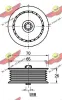 Umlenk-/Führungsrolle, Keilrippenriemen AUTOKIT 03.81339 Bild Umlenk-/Führungsrolle, Keilrippenriemen AUTOKIT 03.81339