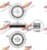 Riemenscheibe, Kurbelwelle AUTOKIT 03.90079 Bild Riemenscheibe, Kurbelwelle AUTOKIT 03.90079