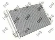 Kondensator, Klimaanlage ABAKUS 002-016-0005