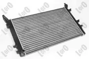 Kühler, Motorkühlung ABAKUS 003-017-0028