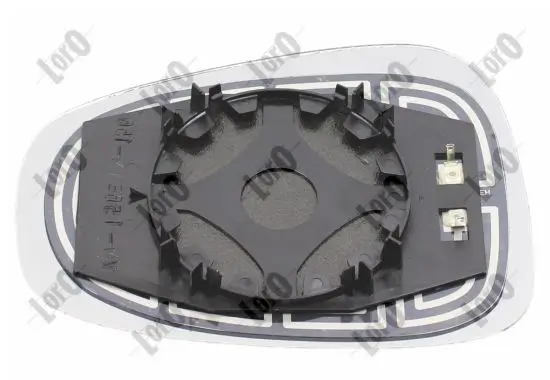 Spiegelglas, Außenspiegel rechts ABAKUS 0115G04 Bild Spiegelglas, Außenspiegel rechts ABAKUS 0115G04