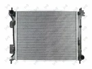 Kühler, Motorkühlung ABAKUS 019-017-0056-B