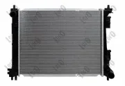 Kühler, Motorkühlung ABAKUS 024-017-0012