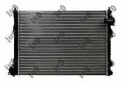 Kühler, Motorkühlung ABAKUS 032-017-0007