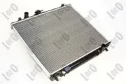 Kühler, Motorkühlung ABAKUS 033-017-0023-B