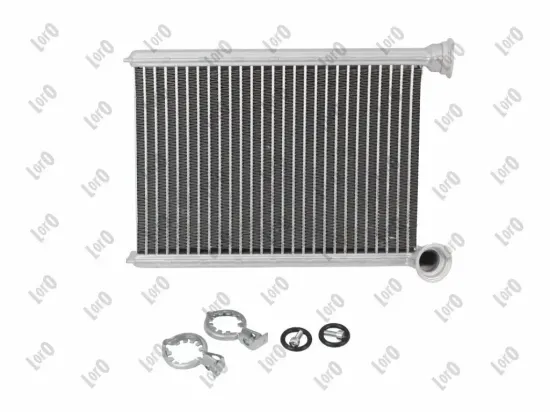 Wärmetauscher, Innenraumheizung ABAKUS 037-015-0022 Bild Wärmetauscher, Innenraumheizung ABAKUS 037-015-0022