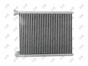 Wärmetauscher, Innenraumheizung ABAKUS 038-015-0017