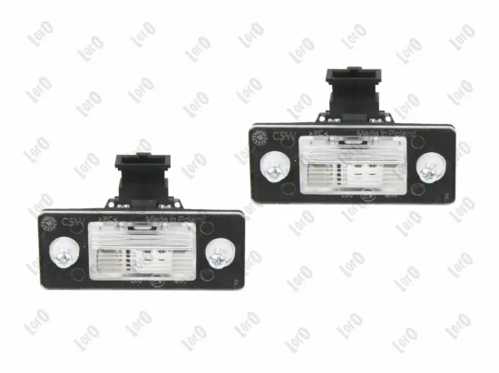 Kennzeichenleuchte beidseitig ABAKUS 048-09-905LED Bild Kennzeichenleuchte beidseitig ABAKUS 048-09-905LED