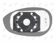 Spiegelglas, Außenspiegel rechts ABAKUS 1101G04