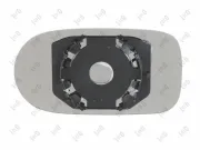 Spiegelglas, Außenspiegel rechts ABAKUS 1125G02