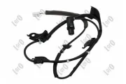 Sensor, Raddrehzahl Hinterachse links ABAKUS 120-03-022