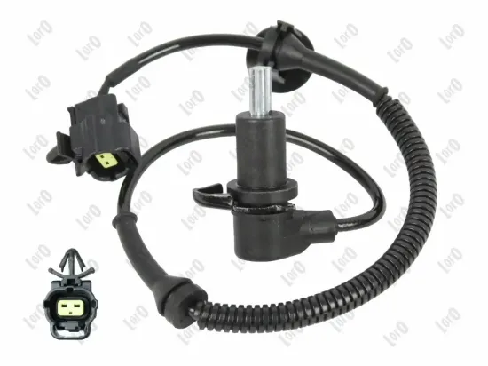 Sensor, Raddrehzahl Hinterachse rechts ABAKUS 120-03-106 Bild Sensor, Raddrehzahl Hinterachse rechts ABAKUS 120-03-106