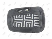 Spiegelglas, Außenspiegel rechts ABAKUS 1216G04