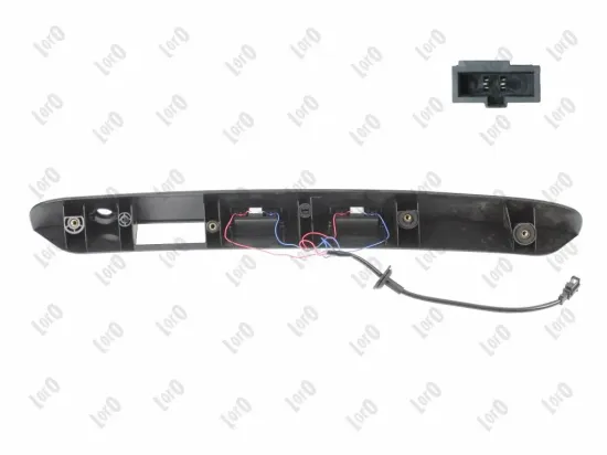 Gehäuse, Kennzeichenleuchte Fahrzeughecktür ABAKUS 150-02-033 Bild Gehäuse, Kennzeichenleuchte Fahrzeughecktür ABAKUS 150-02-033