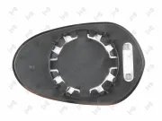 Spiegelglas, Außenspiegel beidseitig ABAKUS 2016G02