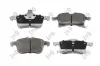 Bremsbelagsatz, Scheibenbremse Vorderachse ABAKUS 231-01-005