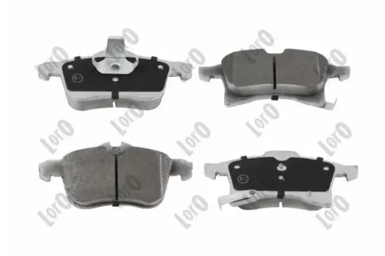 Bremsbelagsatz, Scheibenbremse Vorderachse ABAKUS 231-01-005 Bild Bremsbelagsatz, Scheibenbremse Vorderachse ABAKUS 231-01-005