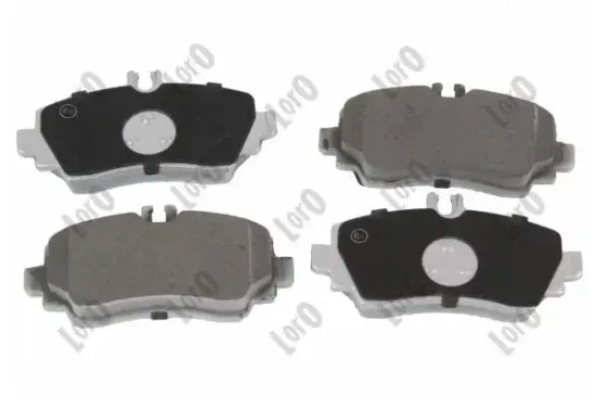 Bremsbelagsatz, Scheibenbremse Vorderachse ABAKUS 231-01-042 Bild Bremsbelagsatz, Scheibenbremse Vorderachse ABAKUS 231-01-042