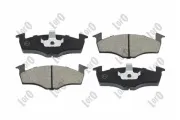 Bremsbelagsatz, Scheibenbremse ABAKUS 231-01-080