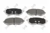 Bremsbelagsatz, Scheibenbremse Vorderachse ABAKUS 231-01-109