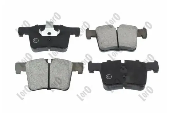 Bremsbelagsatz, Scheibenbremse Vorderachse ABAKUS 231-01-123 Bild Bremsbelagsatz, Scheibenbremse Vorderachse ABAKUS 231-01-123