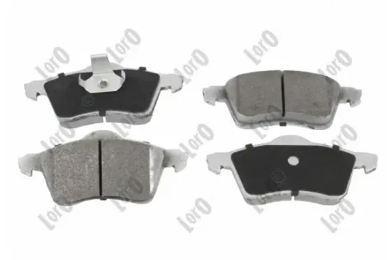 Bremsbelagsatz, Scheibenbremse Vorderachse ABAKUS 231-01-124 Bild Bremsbelagsatz, Scheibenbremse Vorderachse ABAKUS 231-01-124