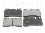 Bremsbelagsatz, Scheibenbremse Vorderachse ABAKUS 231-01-131