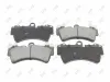 Bremsbelagsatz, Scheibenbremse ABAKUS 231-01-135