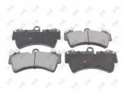 Bremsbelagsatz, Scheibenbremse ABAKUS 231-01-135