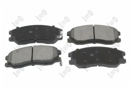 Bremsbelagsatz, Scheibenbremse Vorderachse ABAKUS 231-01-152 Bild Bremsbelagsatz, Scheibenbremse Vorderachse ABAKUS 231-01-152