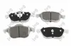 Bremsbelagsatz, Scheibenbremse Vorderachse ABAKUS 231-01-155