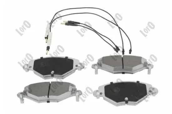 Bremsbelagsatz, Scheibenbremse Vorderachse ABAKUS 231-01-174 Bild Bremsbelagsatz, Scheibenbremse Vorderachse ABAKUS 231-01-174