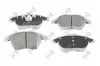 Bremsbelagsatz, Scheibenbremse Vorderachse ABAKUS 231-01-216