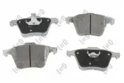 Bremsbelagsatz, Scheibenbremse Vorderachse ABAKUS 231-01-221
