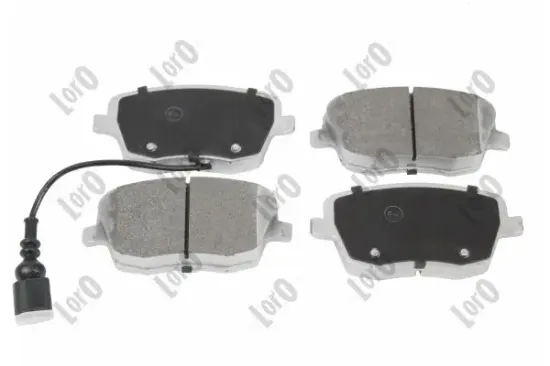 Bremsbelagsatz, Scheibenbremse Vorderachse ABAKUS 231-01-236 Bild Bremsbelagsatz, Scheibenbremse Vorderachse ABAKUS 231-01-236