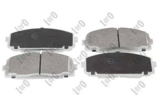 Bremsbelagsatz, Scheibenbremse Vorderachse ABAKUS 231-01-240 Bild Bremsbelagsatz, Scheibenbremse Vorderachse ABAKUS 231-01-240