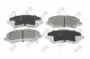 Bremsbelagsatz, Scheibenbremse Vorderachse ABAKUS 231-01-242
