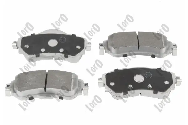 Bremsbelagsatz, Scheibenbremse Vorderachse ABAKUS 231-01-244