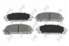 Bremsbelagsatz, Scheibenbremse Vorderachse ABAKUS 231-01-251