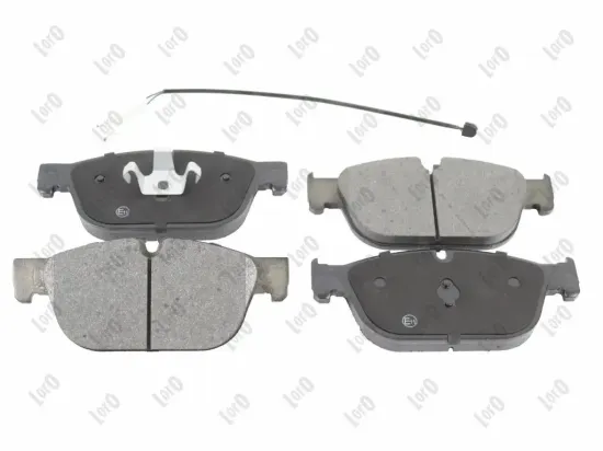 Bremsbelagsatz, Scheibenbremse Vorderachse ABAKUS 231-01-252 Bild Bremsbelagsatz, Scheibenbremse Vorderachse ABAKUS 231-01-252