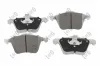 Bremsbelagsatz, Scheibenbremse Vorderachse ABAKUS 231-01-254