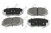 Bremsbelagsatz, Scheibenbremse Vorderachse ABAKUS 231-01-268
